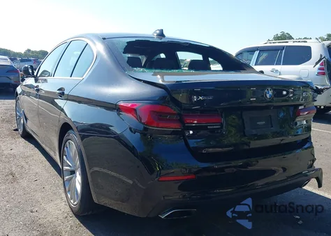 2021 BMW 530I xDrive из США, поврежденный, VIN WBA13BJ07MCF80244